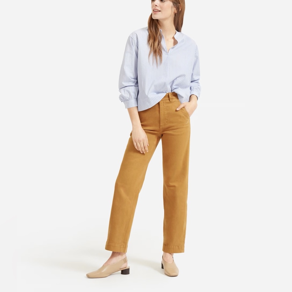 Everlane Straight Leg Trouser